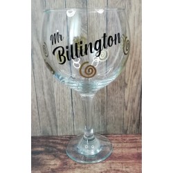 Swirls Gin Glass
