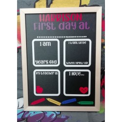 Back to School Chalkboard